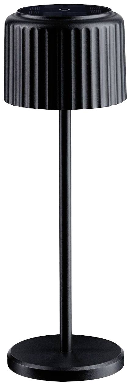 Paulmann 94878 Else Akku-Tischlampe 2.5W Warmweiß Schwarz