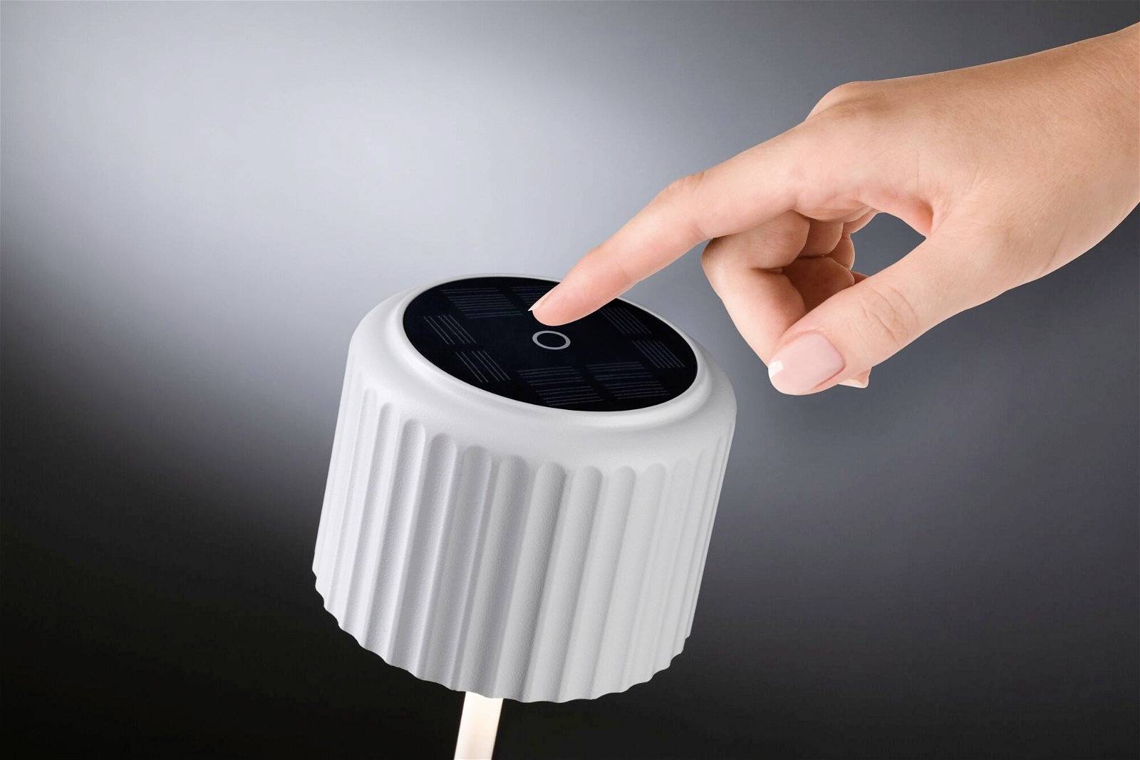 Paulmann 94879 Else Akku-Tischlampe 2.5W Warmweiß Weiß