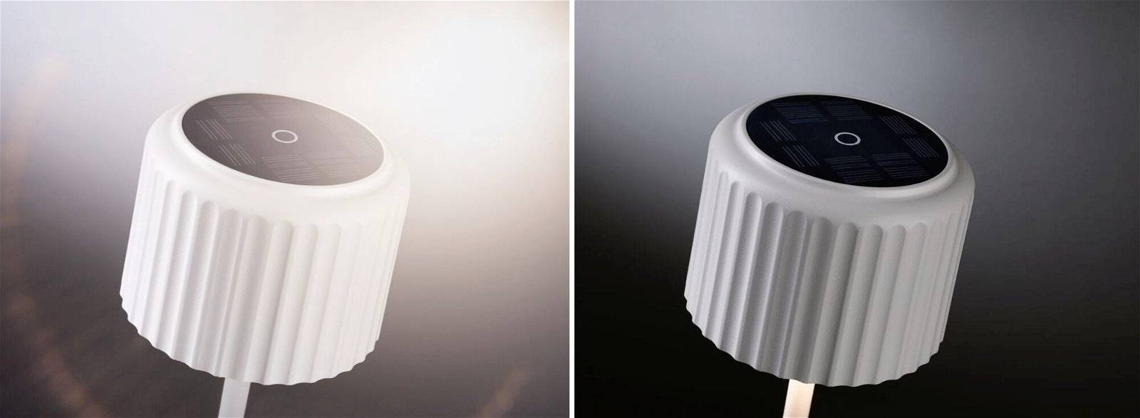 Paulmann 94879 Else Akku-Tischlampe 2.5W Warmweiß Weiß