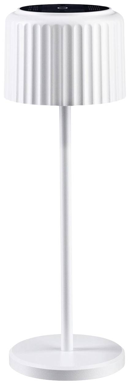 Paulmann 94879 Else Akku-Tischlampe 2.5W Warmweiß Weiß