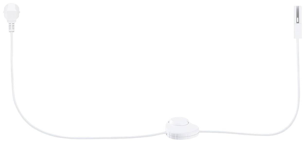 Paulmann 95659 Hochvolt-Schienensystem-Komponente Einspeiser Signal-Weiß