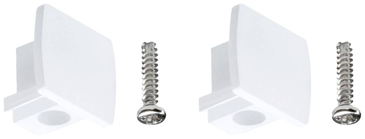 Paulmann 95653 Hochvolt-Schienensystem-Komponente Endkappe Signal-Weiß