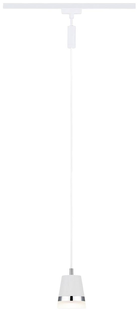 Paulmann Cone Hochvolt-Schienensystem-Leuchte URail GU10 Signal-Weiß