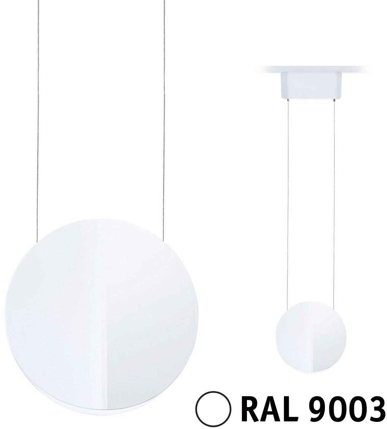 Paulmann Alejandro Hochvolt-Schienensystem-Leuchte URail 10W Signal-Weiß