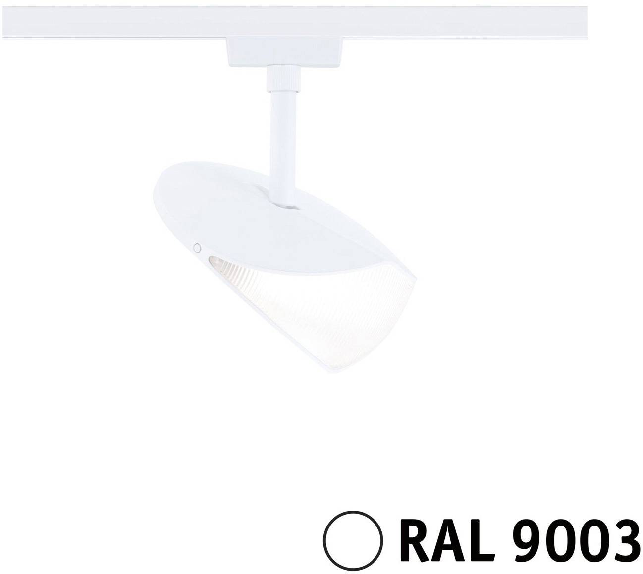 Paulmann Alejandro Hochvolt-Schienensystem-Leuchte URail 10W Signal-Weiß