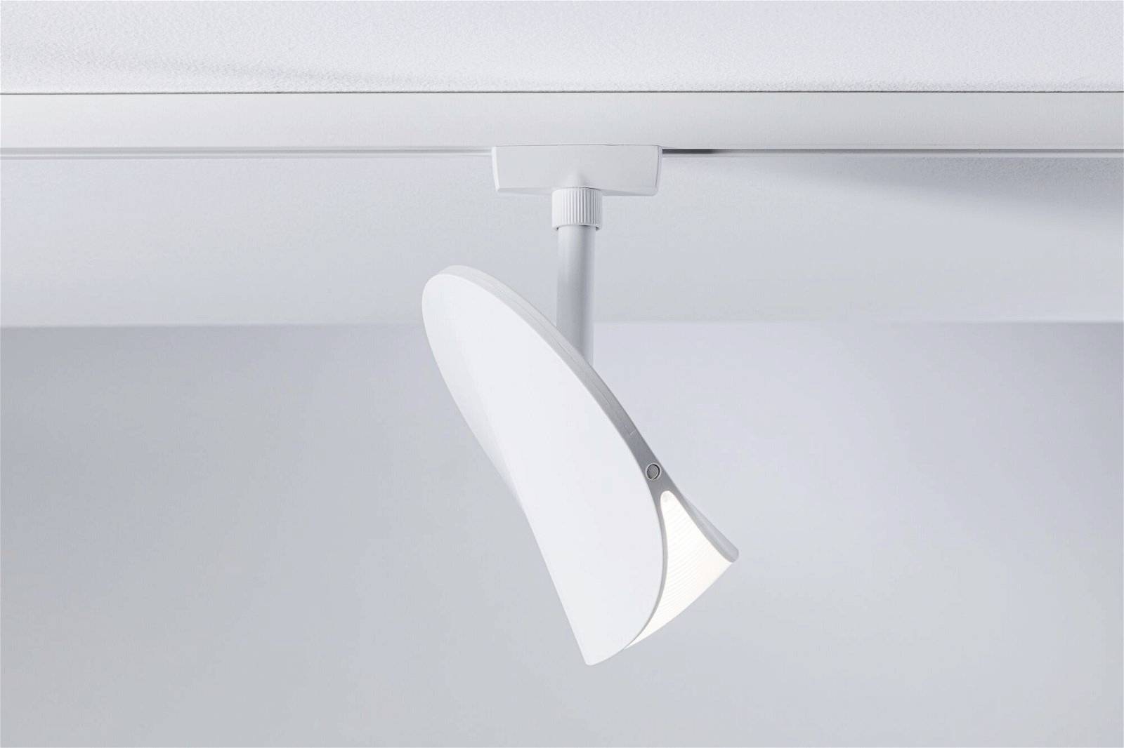 Paulmann Alejandro Hochvolt-Schienensystem-Leuchte URail 10W Signal-Weiß