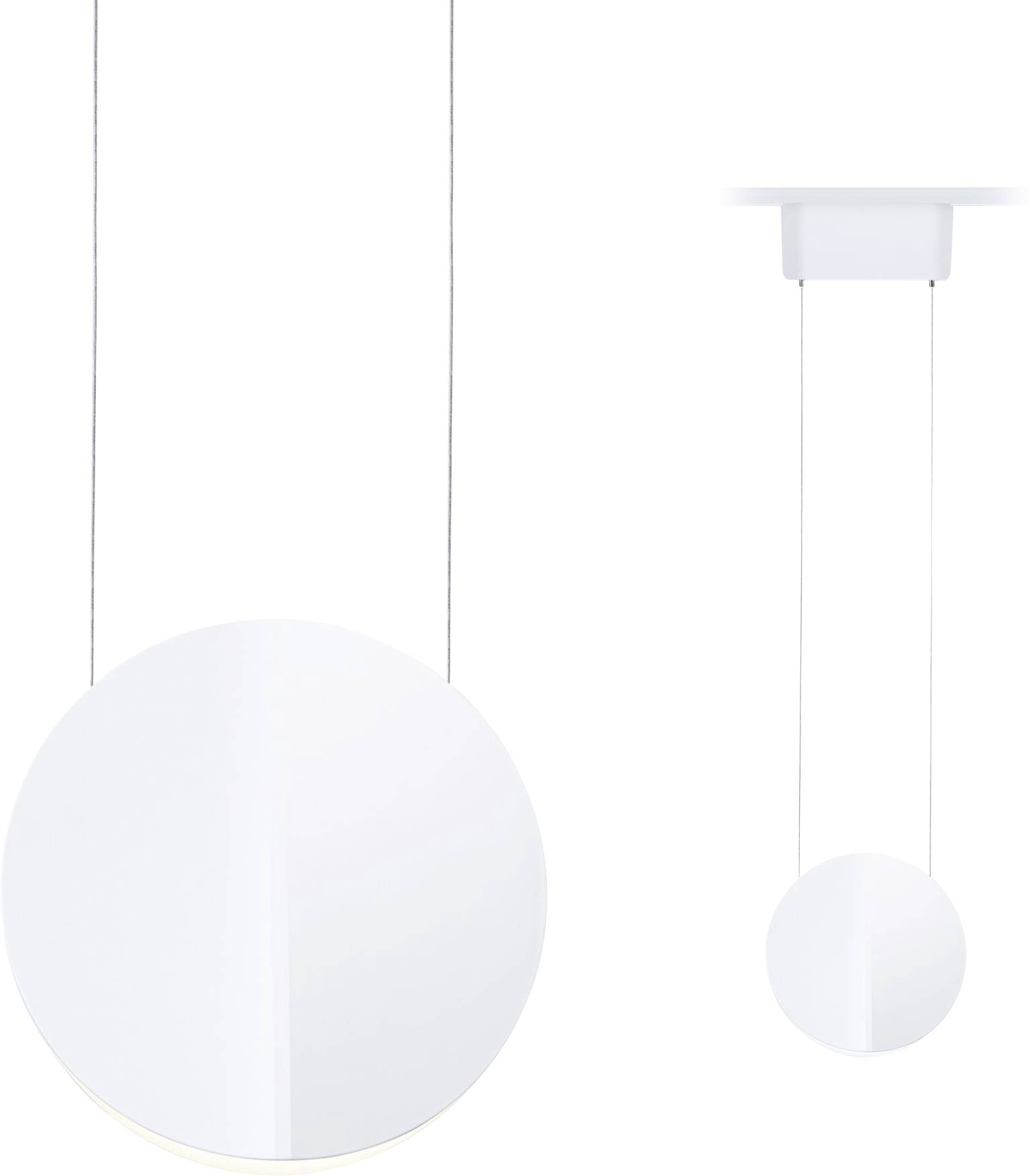 Paulmann Alejandro Hochvolt-Schienensystem-Leuchte URail 10W Signal-Weiß