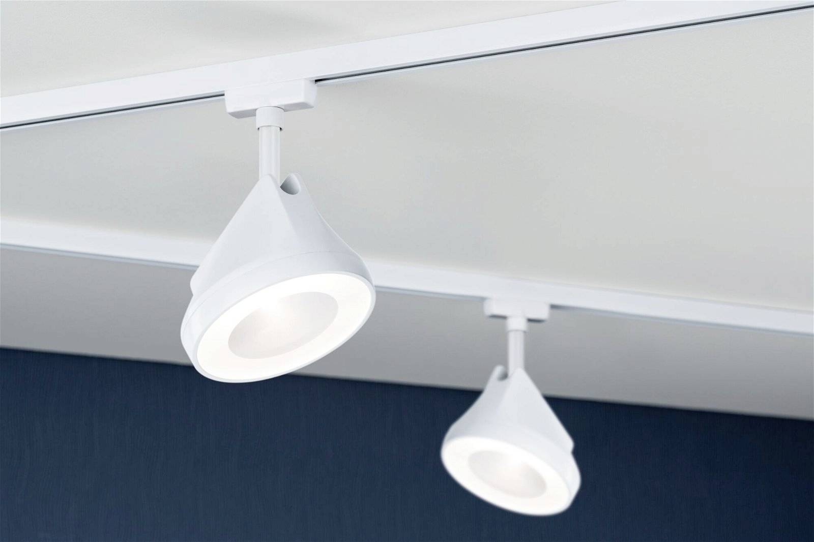 Paulmann Arena Hochvolt-Schienensystem-Leuchte URail LED fest eingebaut 15W LED Signal-Weiß