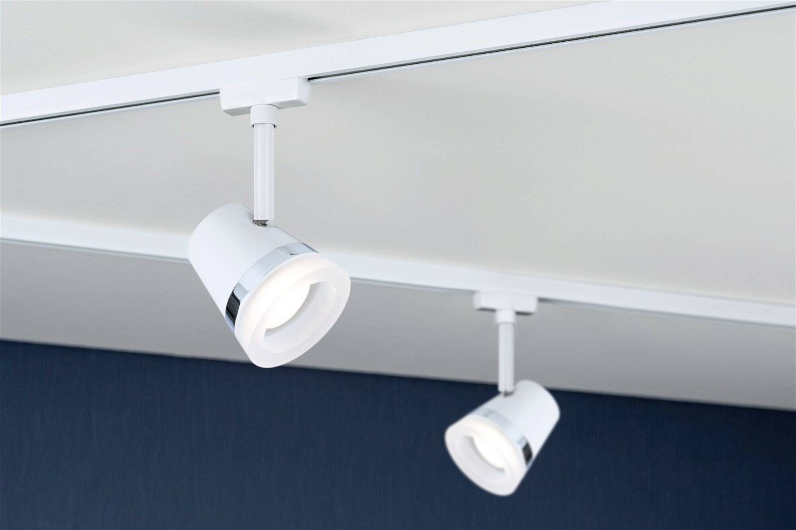 Paulmann Cone Hochvolt-Schienensystem-Leuchte URail GU10 Signal-Weiß