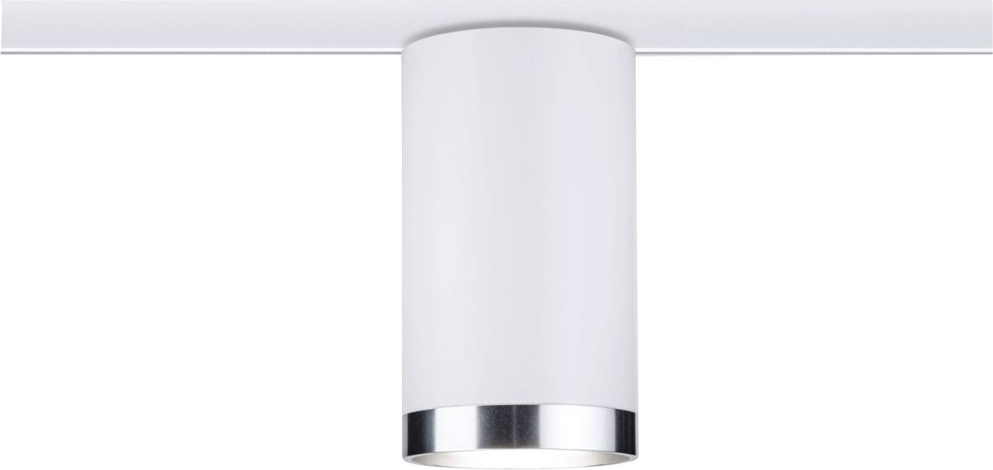 Paulmann Tube Hochvolt-Schienensystem-Leuchte URail GU10 Signal-Weiß