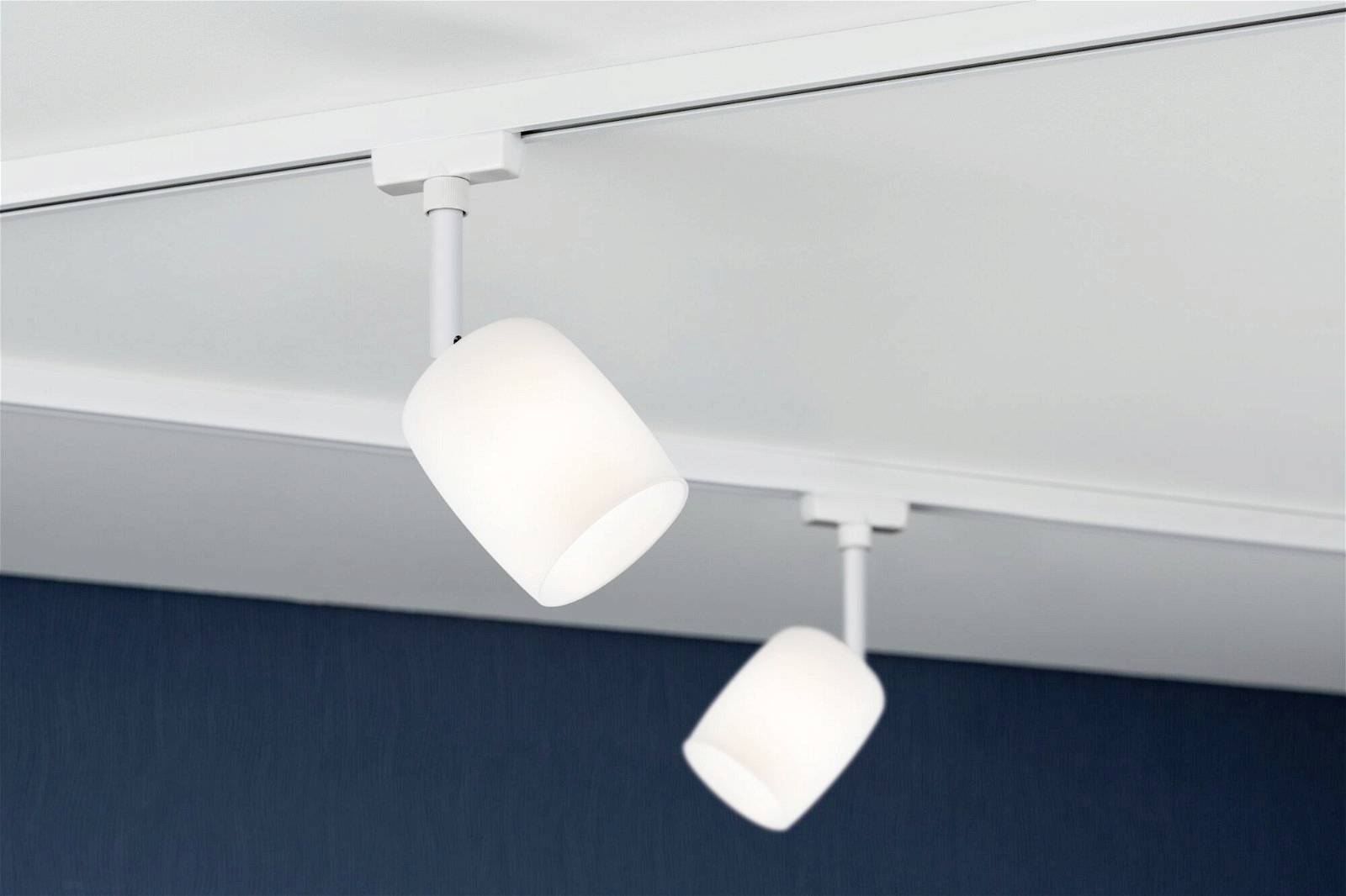 Paulmann Blossom Hochvolt-Schienensystem-Leuchte URail G9 Signal-Weiß