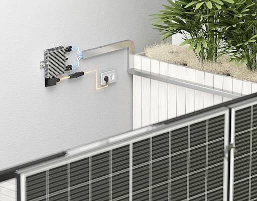 Deye Microwechselrichter SUN-M80G4-EU-Q0 800W - 230 V/AC Dual MPP-Tracker, Fernbedienbar, WiFi-Kommunikation