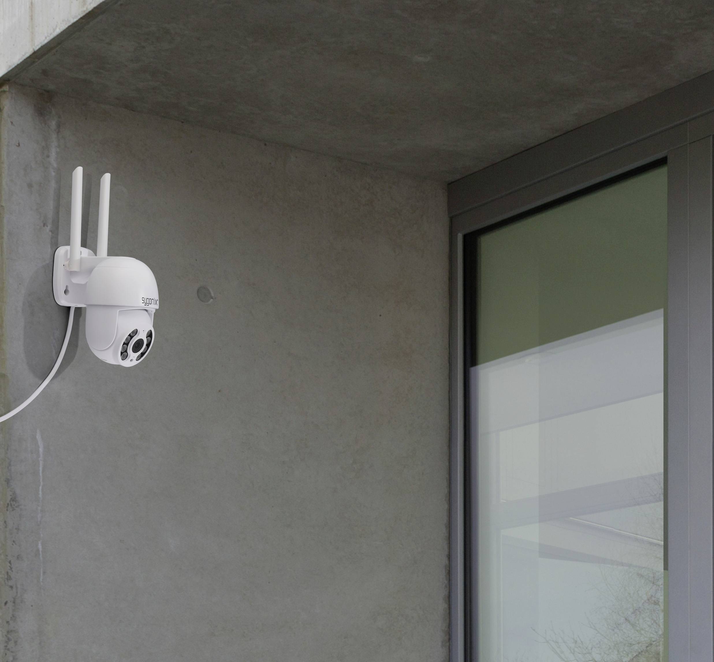 Sygonix SY-6440260 Funk-Zusatzkamera 2304 x 1296 Pixel 2.4GHz