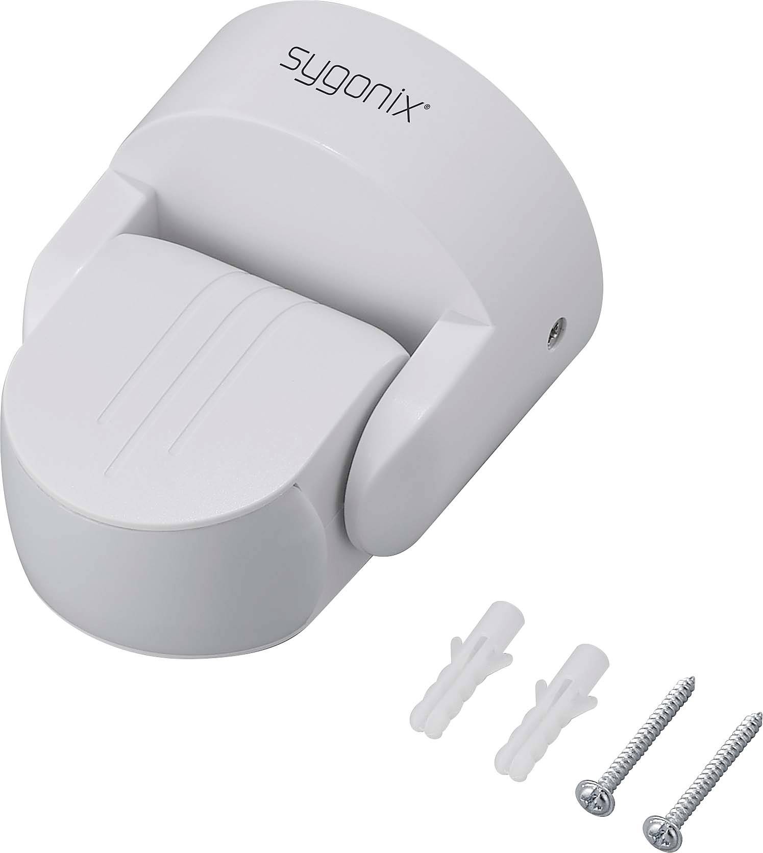 Sygonix SY-6440262 Wand, Decke HF-Bewegungsmelder 180° Relais Weiß IP65