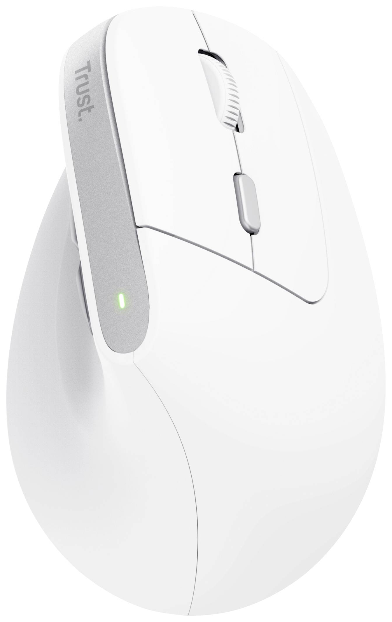 Trust BAYO II Maus Bluetooth® Optisch Weiß 6 Tasten 2400 dpi Integriertes Scrollrad