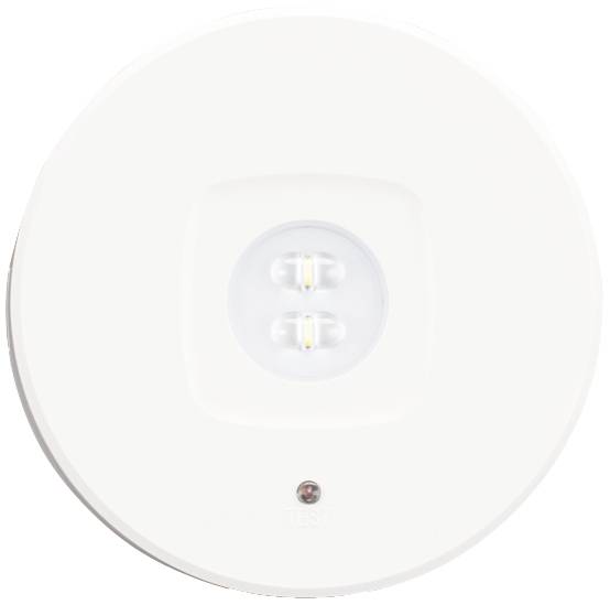 H1 Solutions 1003 Sicherheitsleuchte Deckeneinbaumontage, Deckenaufbaumontage