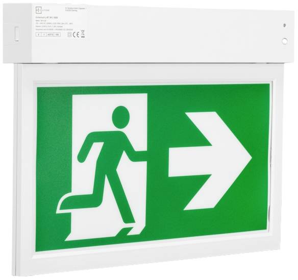 H1 Solutions 1020 LED Fluchtweg-Notbeleuchtung rechts, links, runter