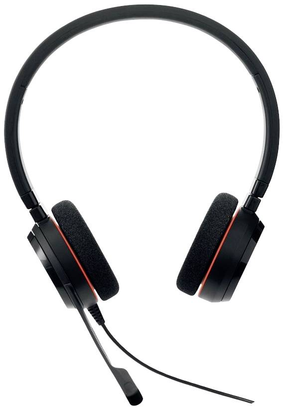 Jabra Evolve 20 UC binaural Computer On Ear Headset kabelgebunden Stereo Schwarz Mikrofon-Rauschunterdrückung