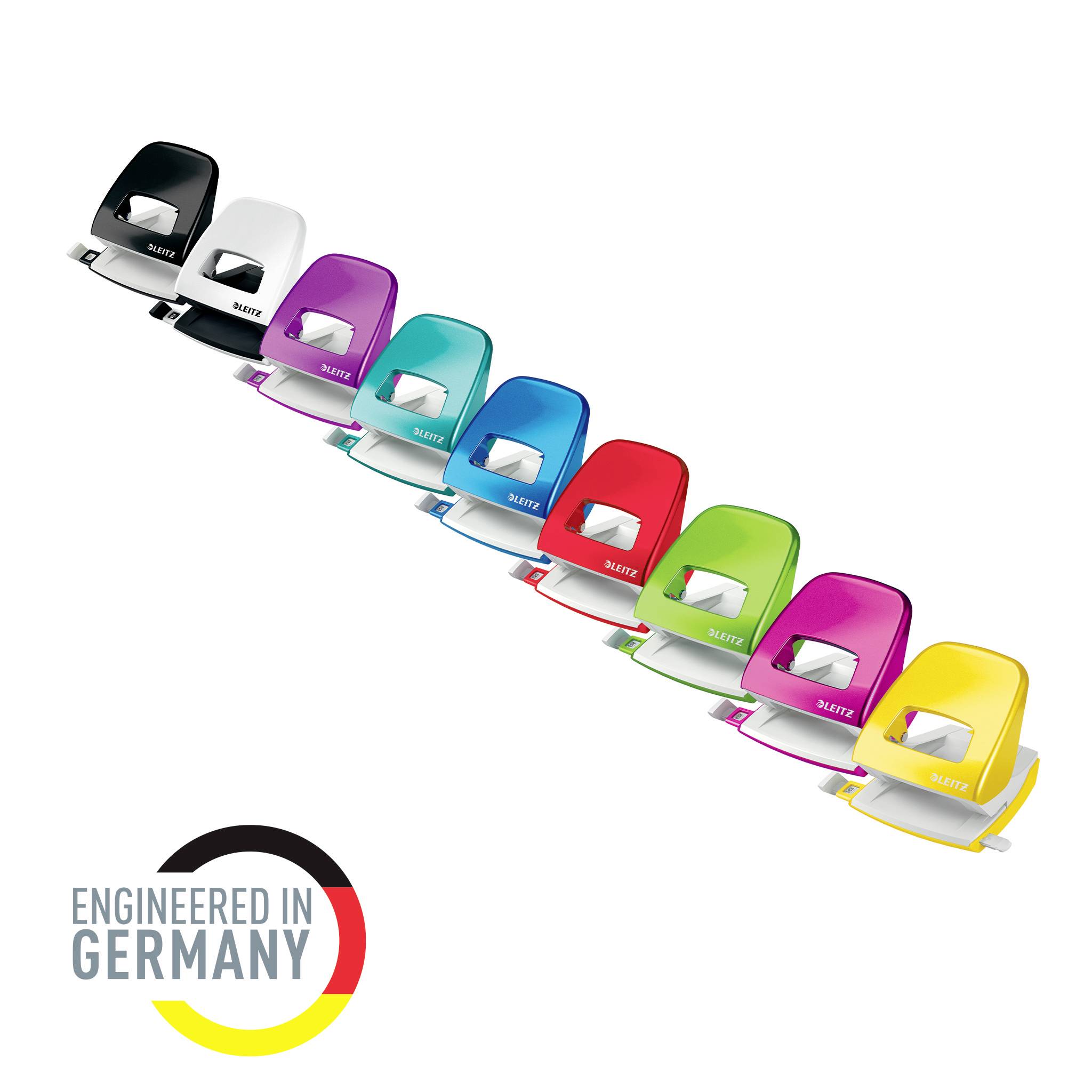 Leitz 50082026 Bürolocher Rot-Weiß max. Einstellformat: DIN A4 30 Bl. (80 g/m²)