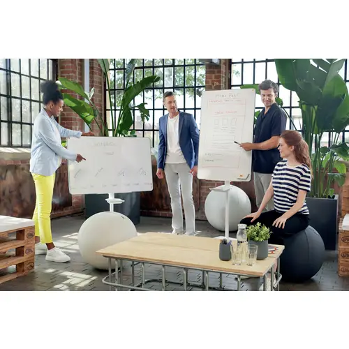 Nobo Flipcharttafel Move & Meet Weiß 1915644 Nobo Flipcharttafel Move & Meet Weiß 1915644