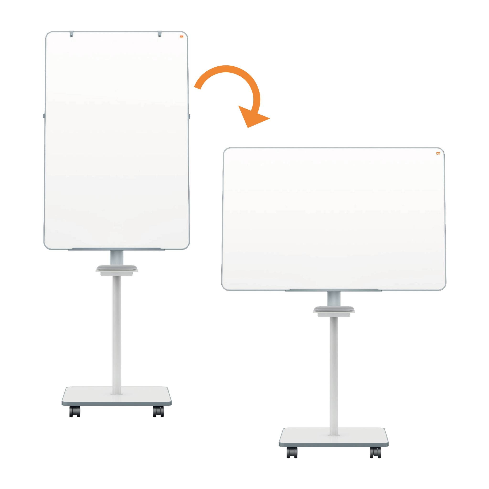 Nobo Flipcharttafel Move & Meet Weiß 1915644