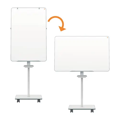 Nobo Flipcharttafel Move & Meet Weiß 1915644 Nobo Flipcharttafel Move & Meet Weiß 1915644