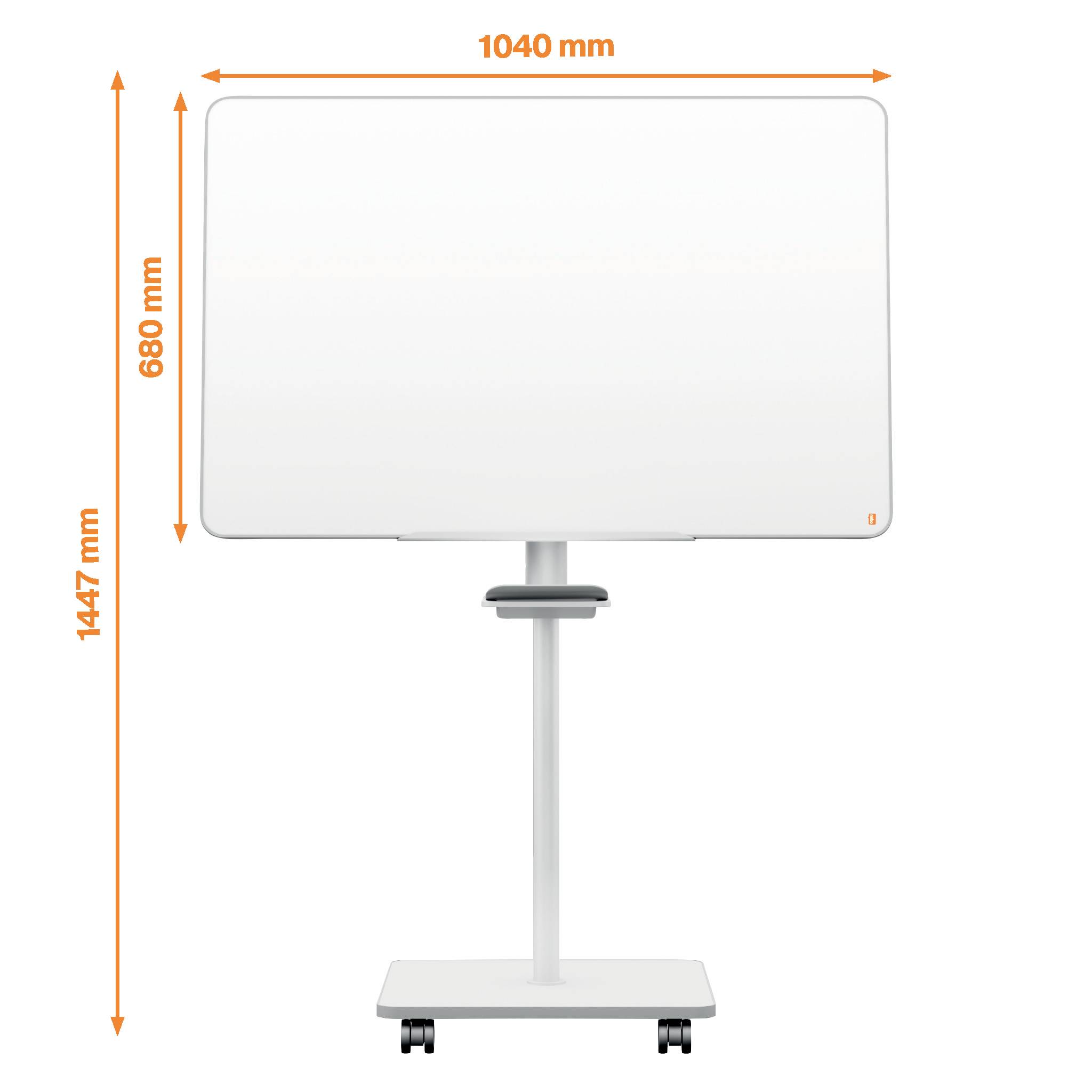 Nobo Flipcharttafel Move & Meet Weiß 1915644