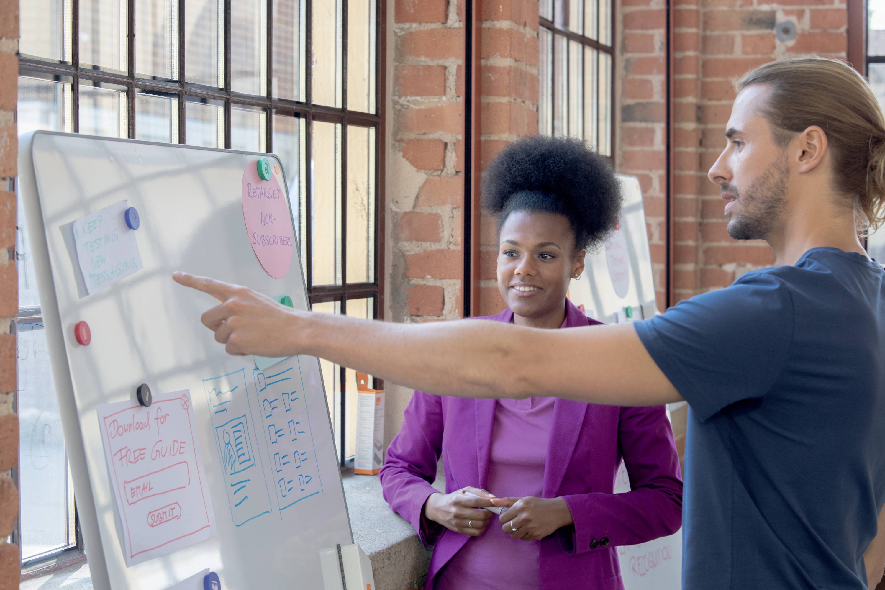 Nobo Whiteboard (B x H) 90cm x 180cm Weiß