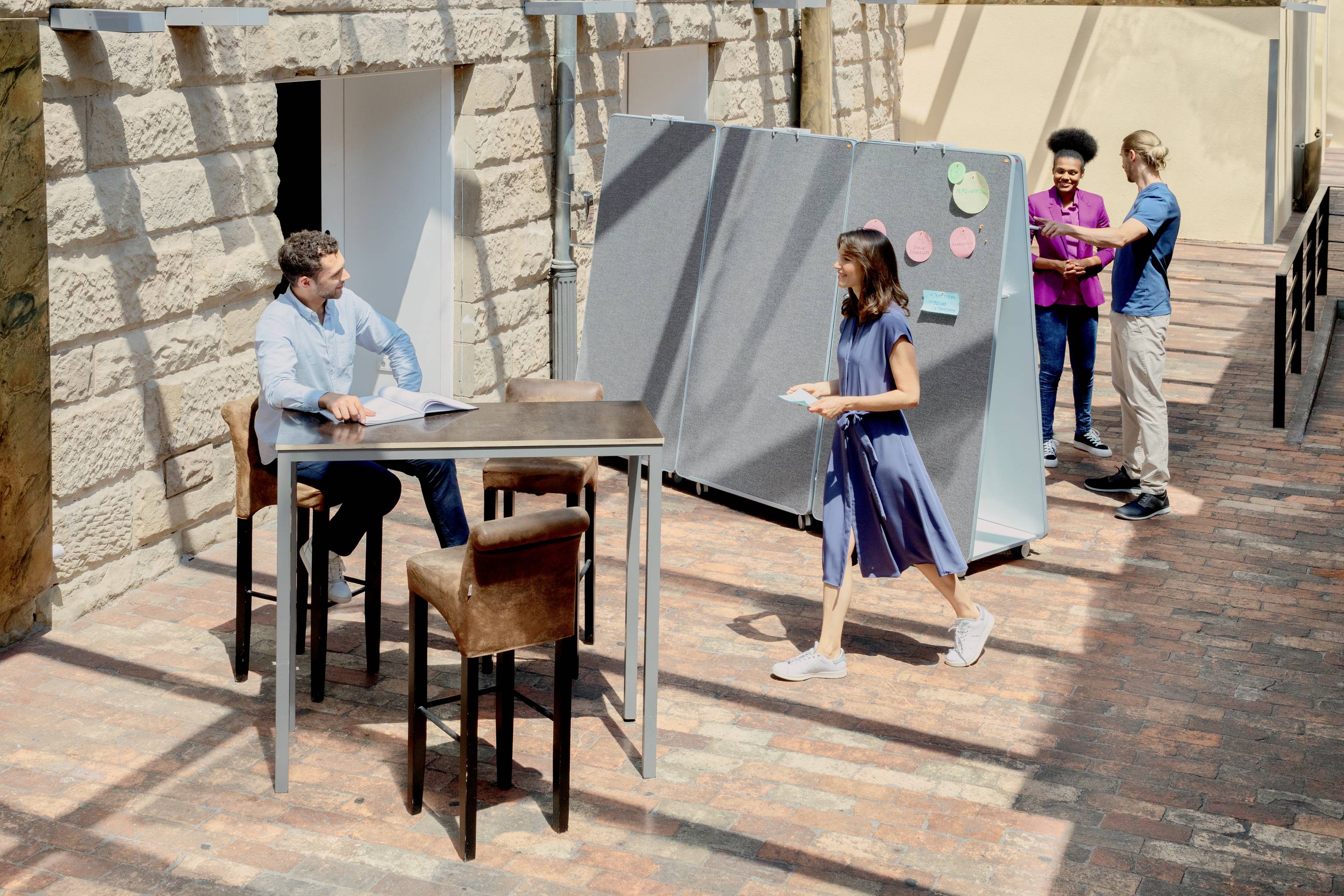 Nobo Whiteboard (B x H) 90cm x 180cm Weiß