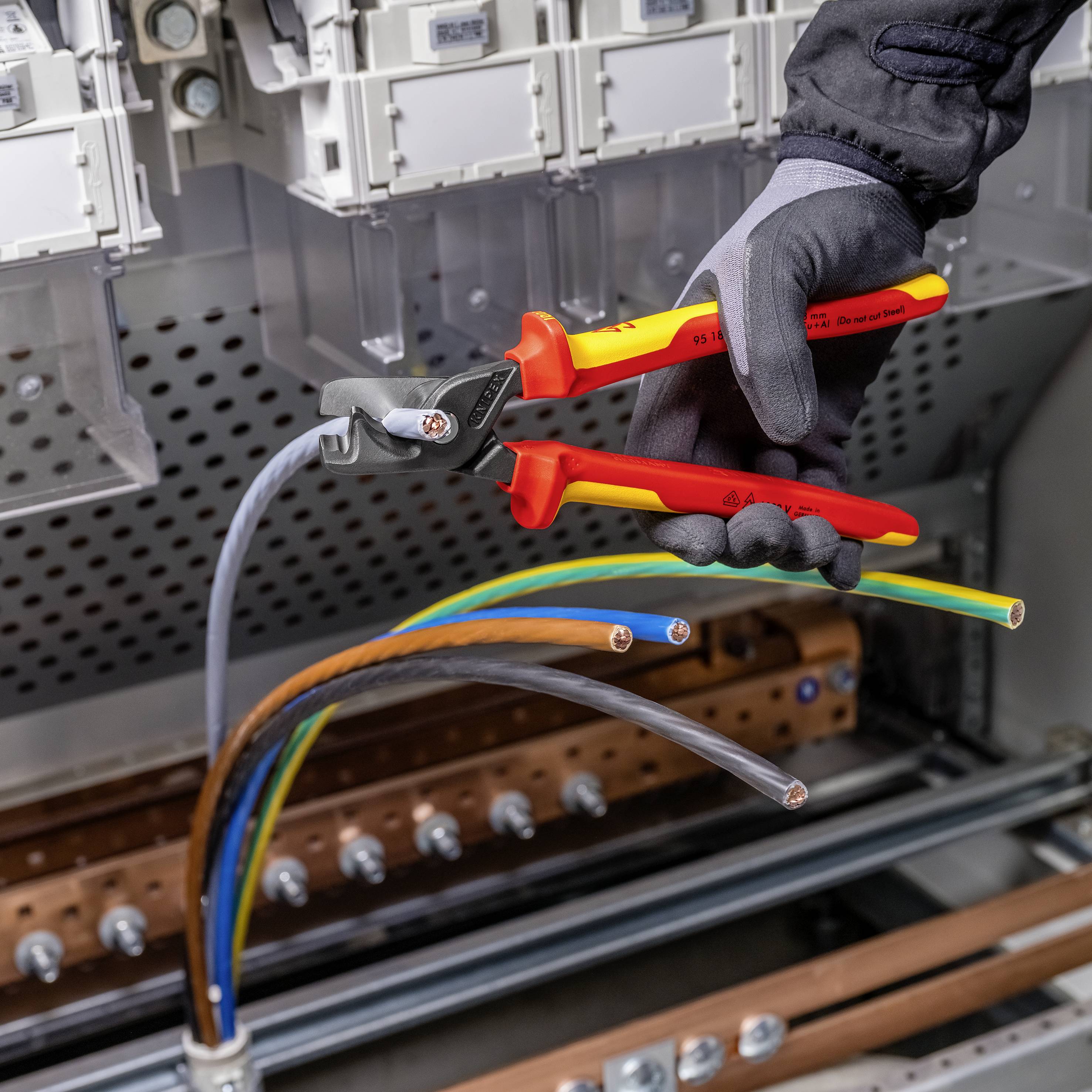 Knipex VDE StepCut XL 95 18 225 Kabelschere