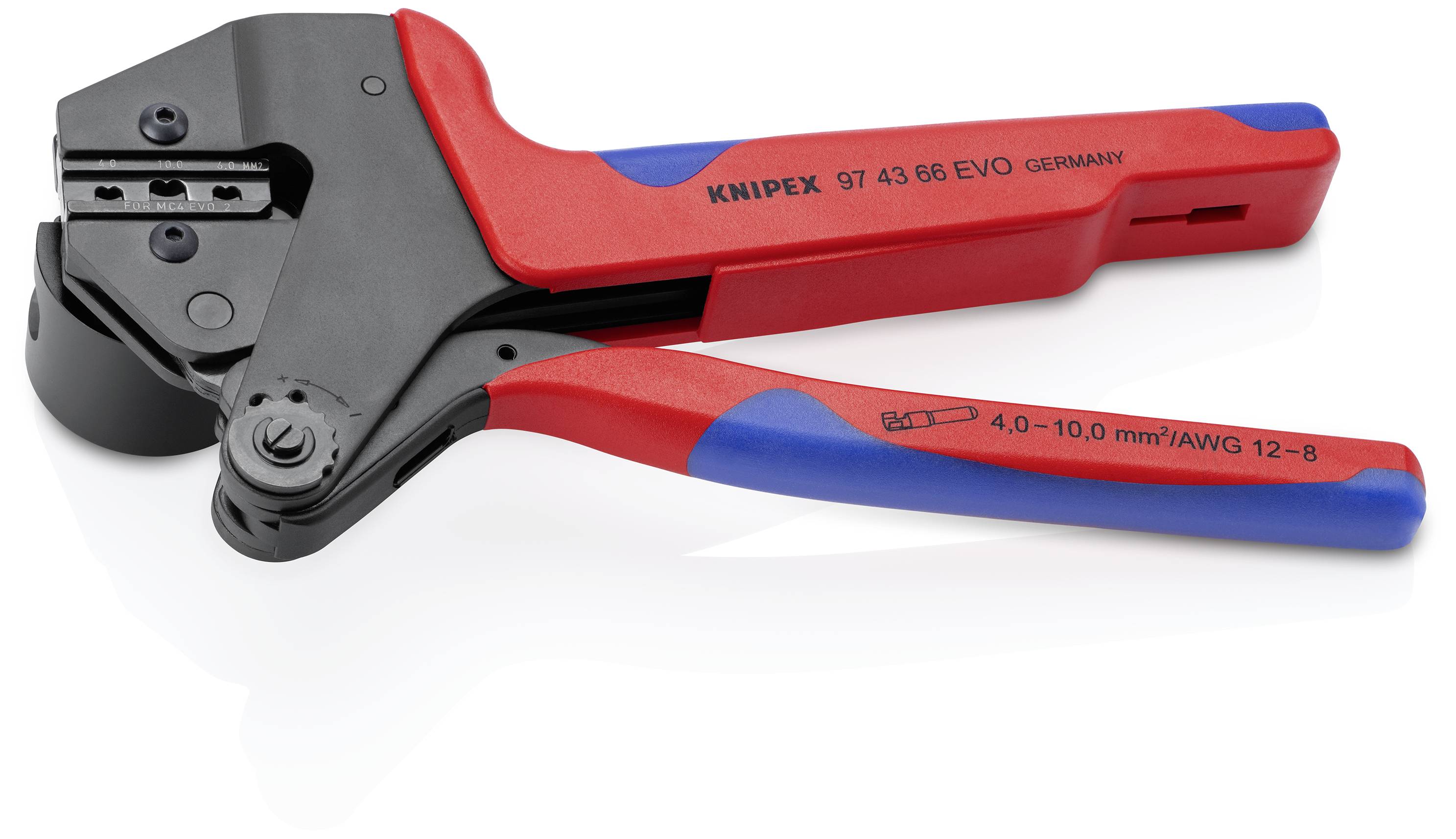 Knipex MC4 EVO2 97 43 66 EVO Crimpzange