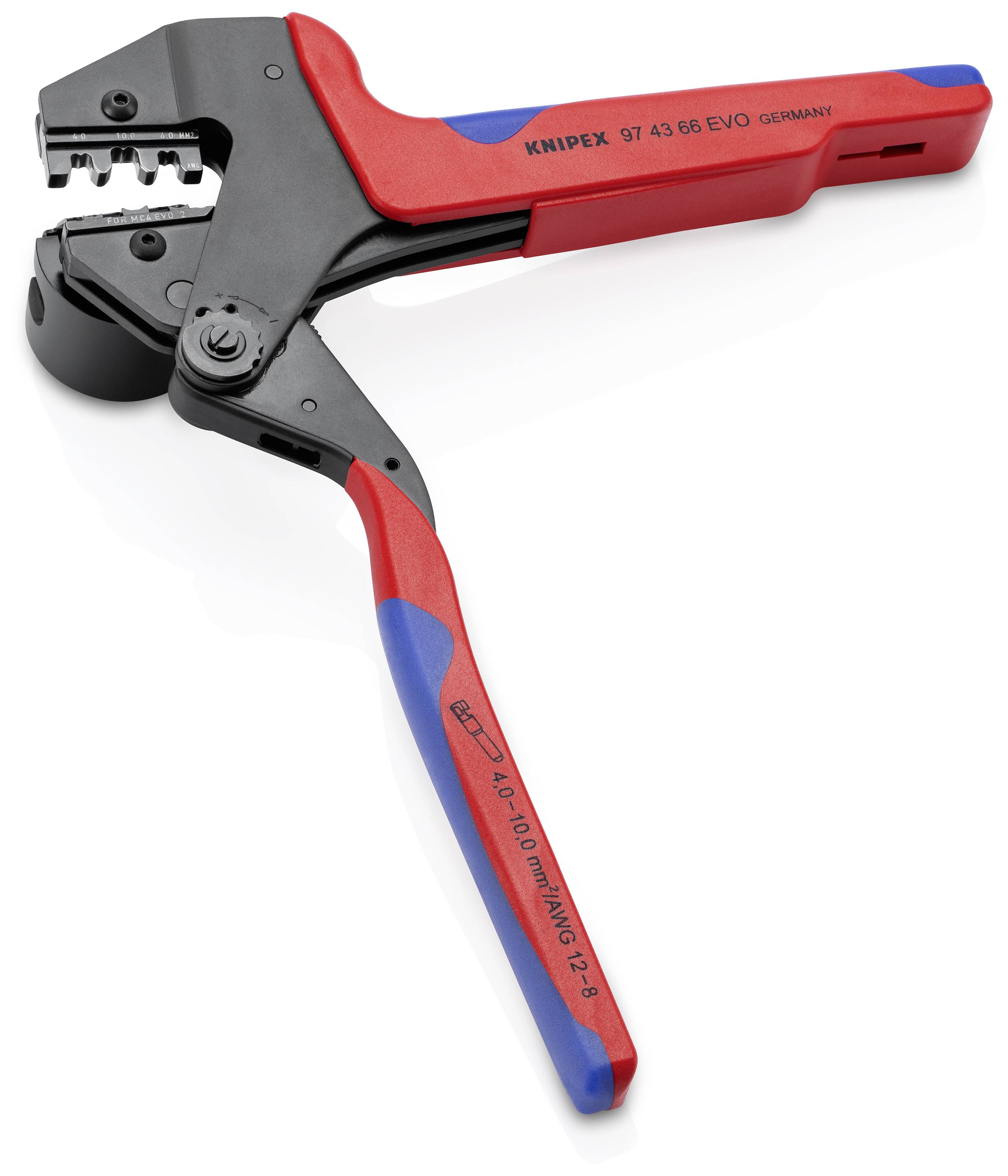 Knipex MC4 EVO2 97 43 66 EVO Crimpzange
