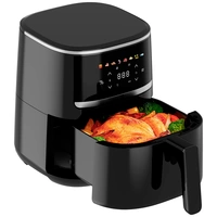 Aeco COMPACT Heißluft-Fritteuse 4.3 l 1500 W Timerfunktion, Antihaftbeschichtung Schwarz Aeco COMPACT Heißluft-Fritteuse 4.3 l 1500 W Timerfunktion, Antihaftbeschichtung Schwarz