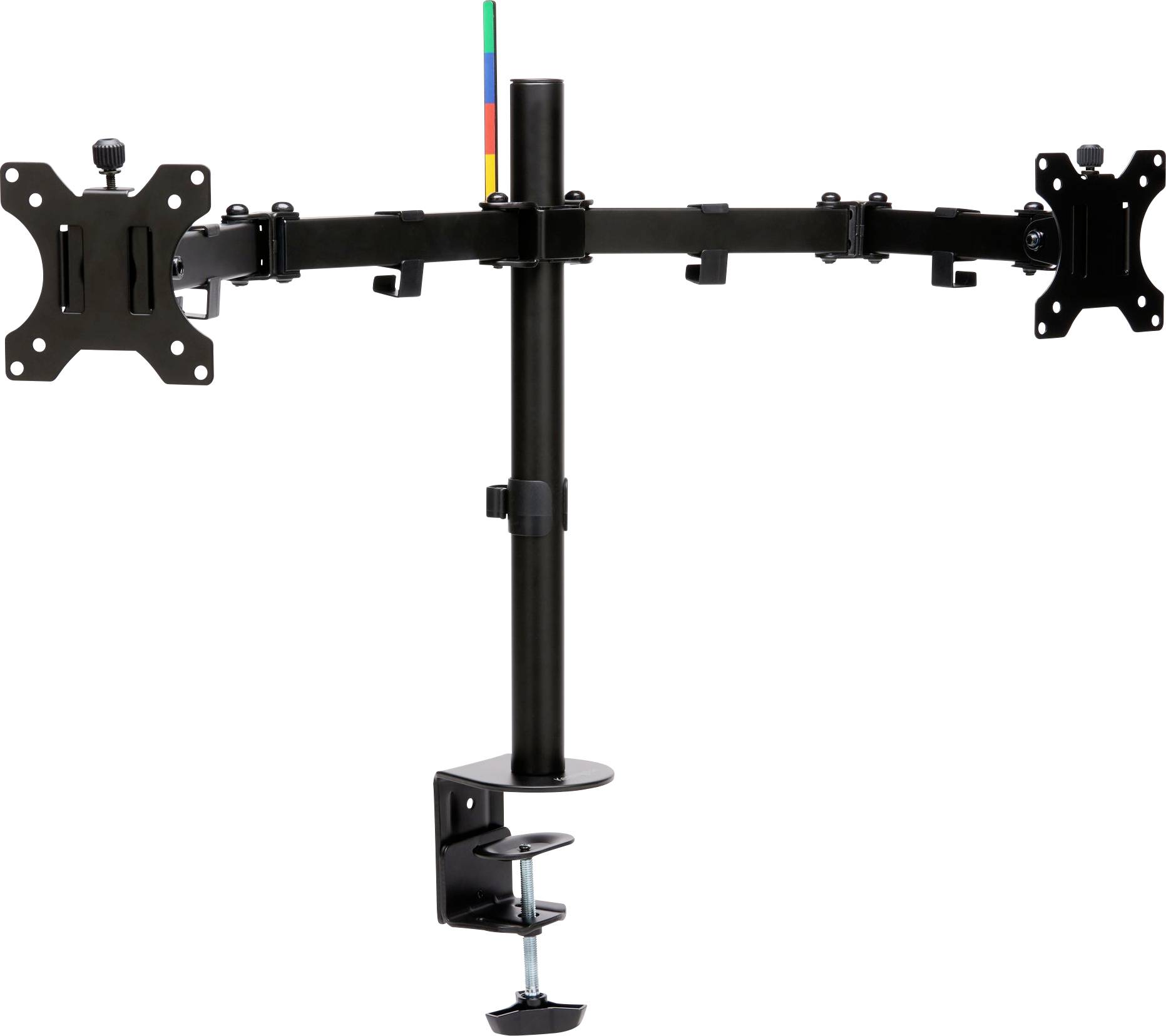 Kensington Monitor-Tischhalterung K55409WW 2 Display(s) 81,3 cm (32") Schwarz Drehbar, Neigbar, Sch