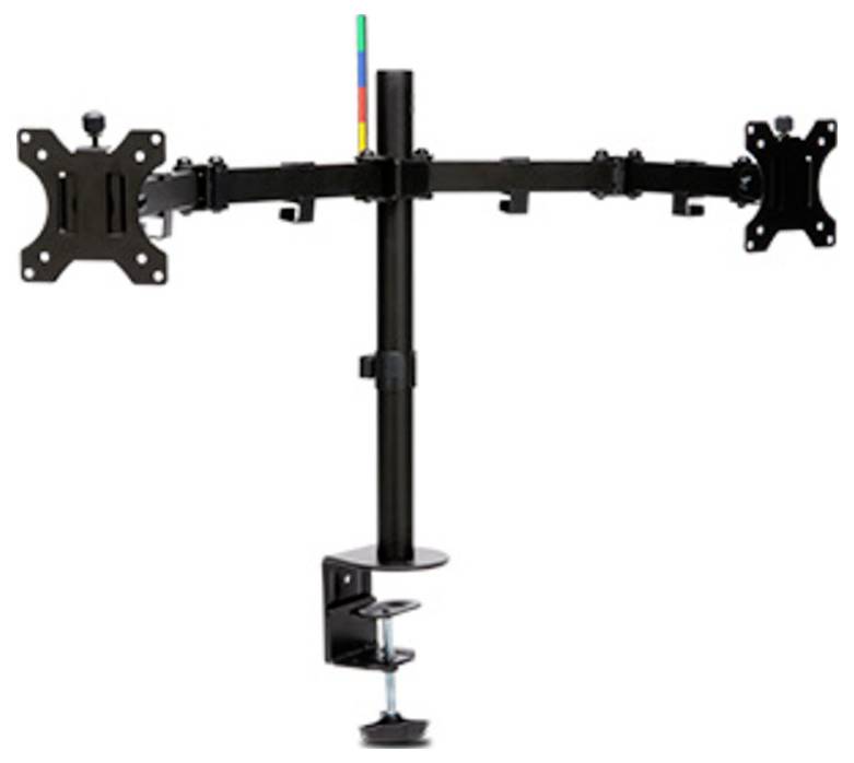 Kensington K55409WW Monitor-Tischhalterung 2 Display(s) 81,3cm (32") Schwarz Drehbar, Neigbar, Schwenkbar