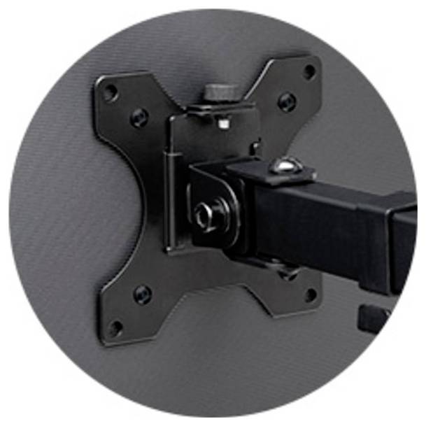 Kensington K55409WW Monitor-Tischhalterung 2 Display(s) 81,3cm (32") Schwarz Drehbar, Neigbar, Schwenkbar