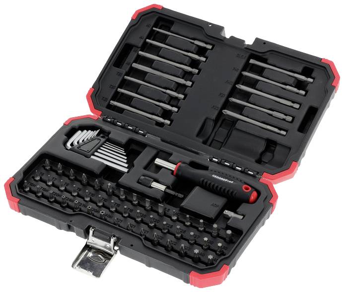 Gedore R33003067 Bit-Set 67teilig 1/4" (6.3 mm)