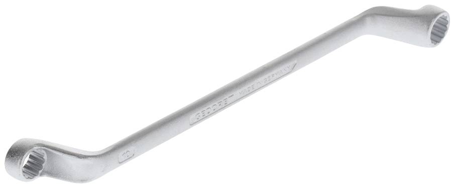 Gedore 2 10X11 Doppel-Ringschlüssel Schlüsselweite (Metrisch) 10mm