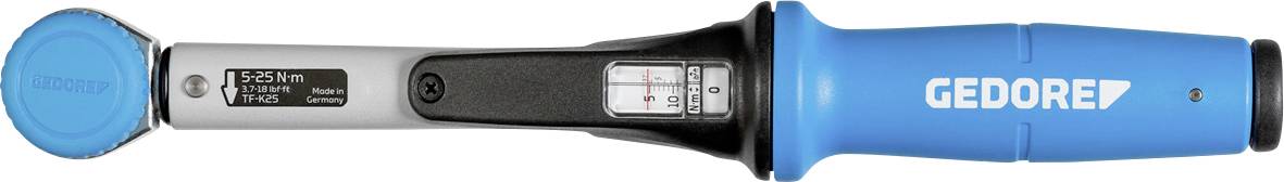 Gedore TF-K25 Drehmomentschlüssel 1/4" (6.3 mm) 5 - 25 Nm