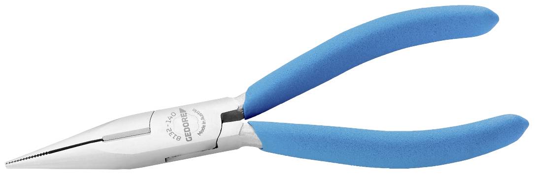 Gedore 8132-140 TC Werkstatt Flachrundzange Gerade Vergütungsstahl 140mm