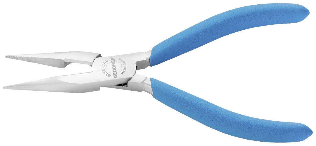 Gedore 8132-140 TC Werkstatt Flachrundzange Gerade Vergütungsstahl 140mm