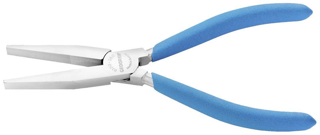 Gedore 8120-160 TC Werkstatt Flachzange Gerade Vergütungsstahl 162mm
