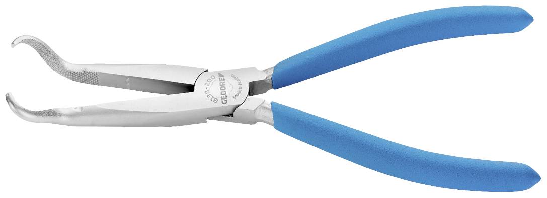 Gedore 8138-200 TC Werkstatt Mechanikerzange 30° gebogen Vergütungsstahl 200mm
