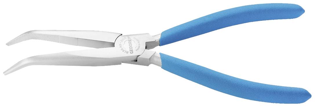 Gedore 8136 AB-200 TC Werkstatt Mechanikerzange 45° gebogen Vergütungsstahl 198mm