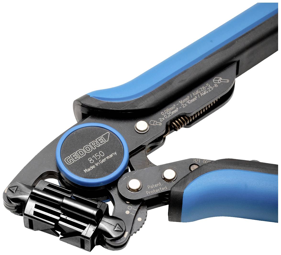 Gedore 8150 Crimpzange 0.08 bis 16mm²
