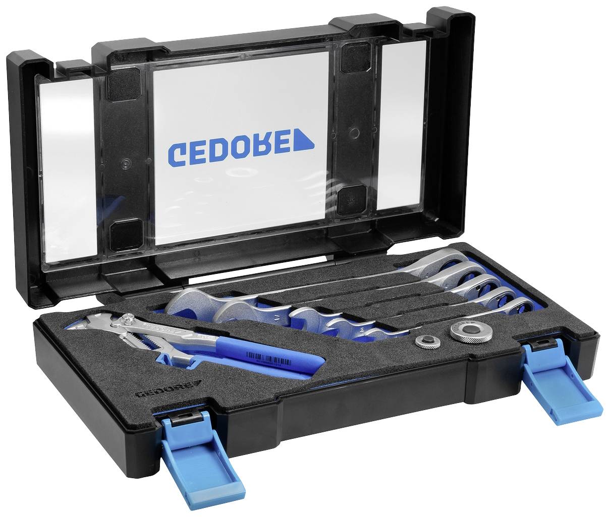 Gedore 7 RA 183 Ring-Ratschenschlüssel-Satz 8teilig Schlüsselweite (Metrisch) 8 - 19mm