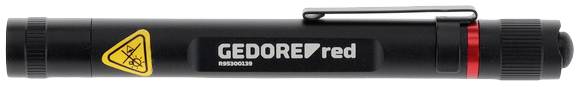Gedore R95300139 Penlight batteriebetrieben LED 139mm Schwarz