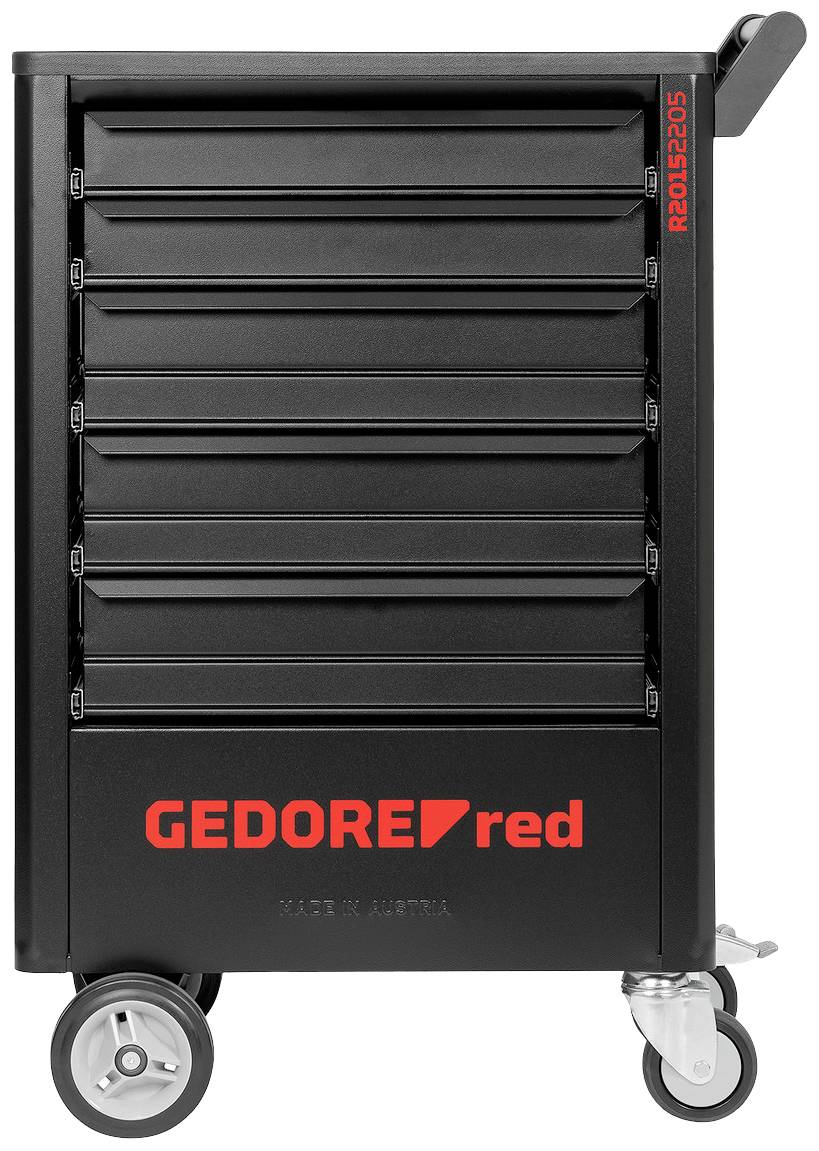 Gedore R20152205 Werkstattwagen Stahlblech Herstellerfarbe: Schwarz