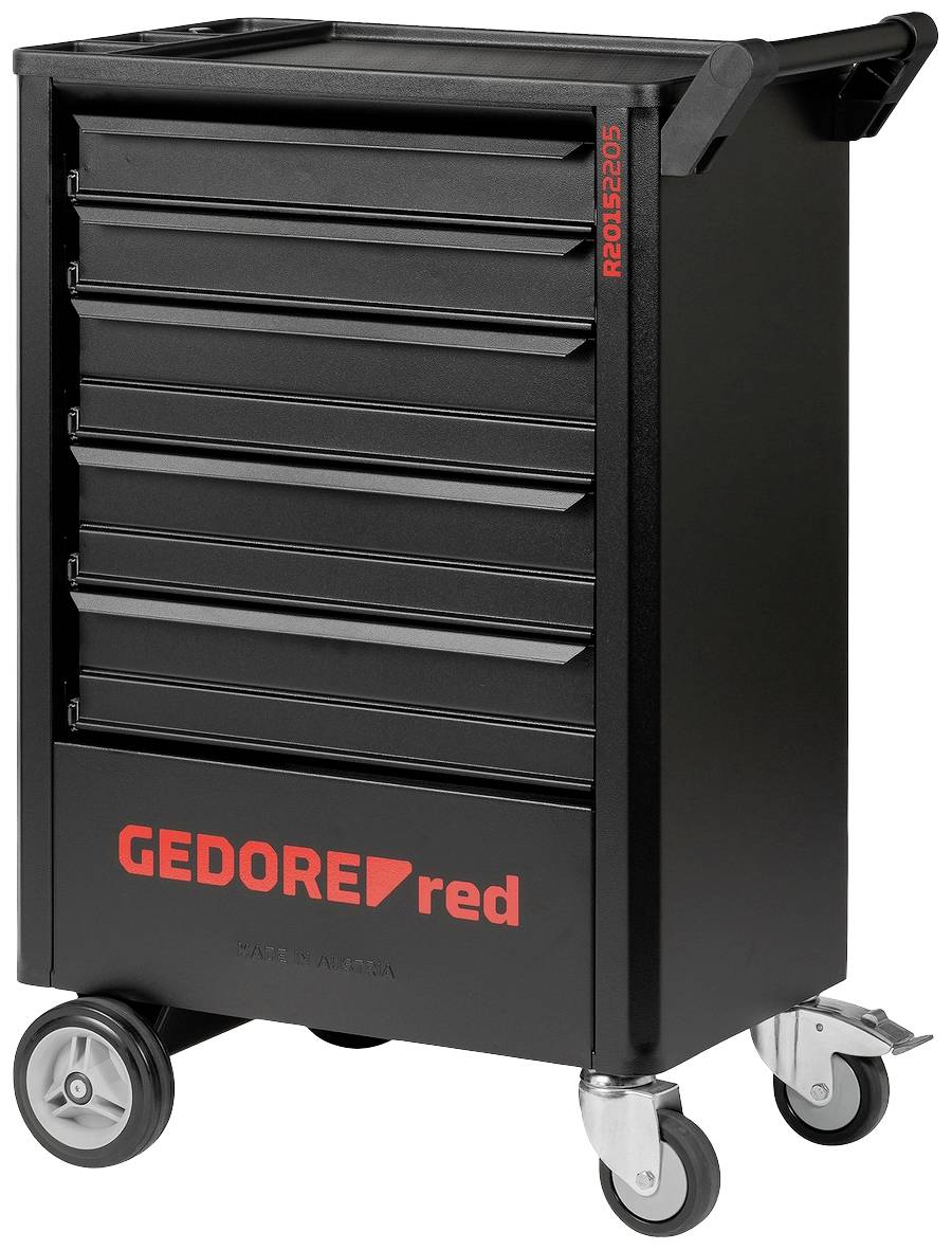 Gedore R20152205 Werkstattwagen Stahlblech Herstellerfarbe: Schwarz