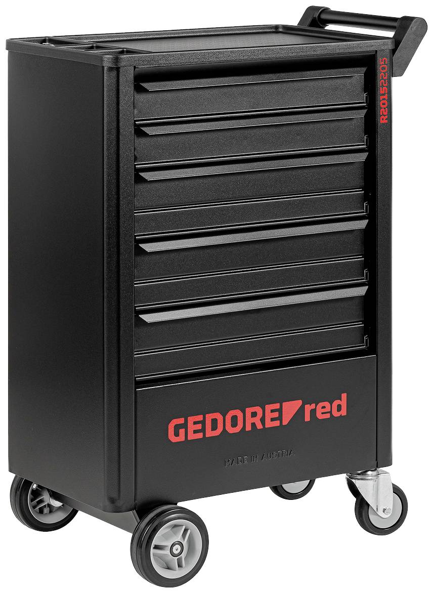 Gedore R20152205 Werkstattwagen Stahlblech Herstellerfarbe: Schwarz